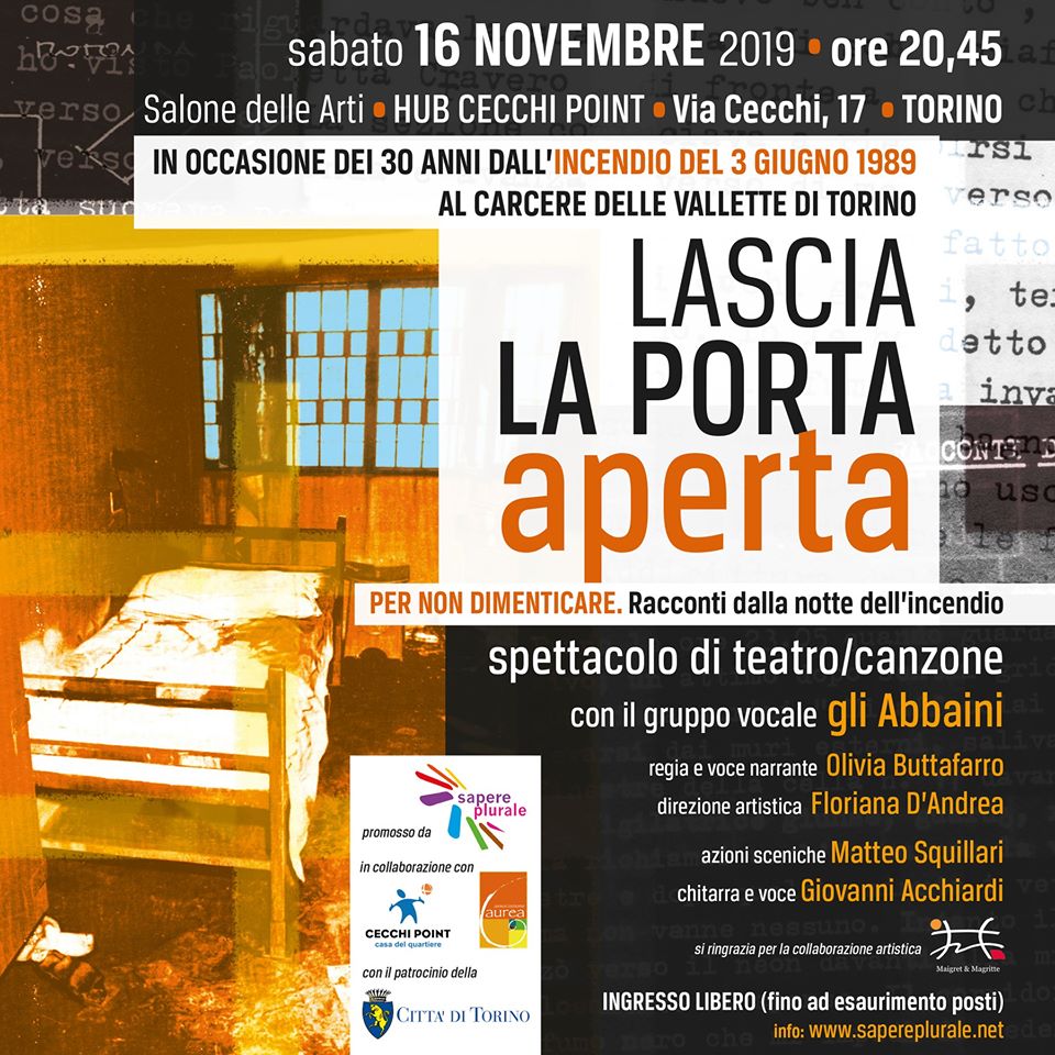 Teatro: lascia la porta aperta