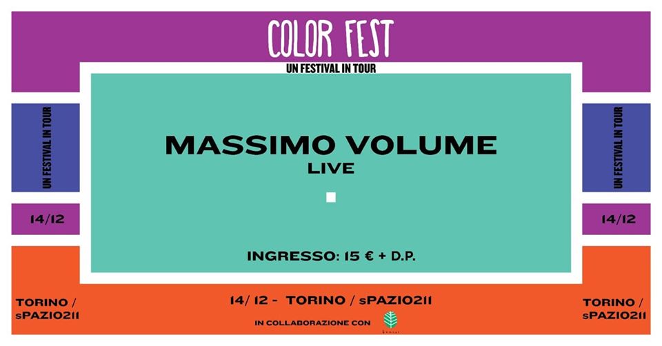Concerto live: Massimo Volume