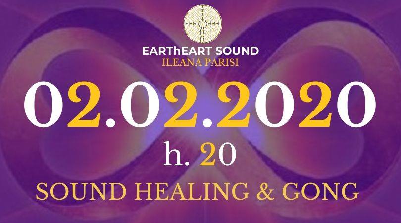 Incontro di meditazione di sound healing e gong