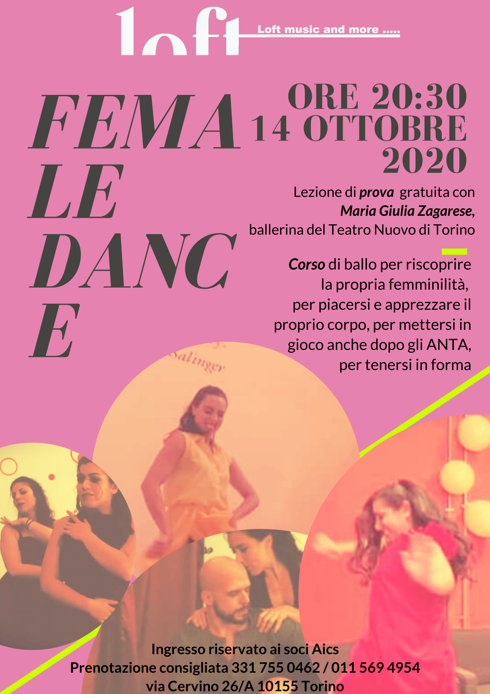 Lezione di prova gratuita - Corso di Female Dance