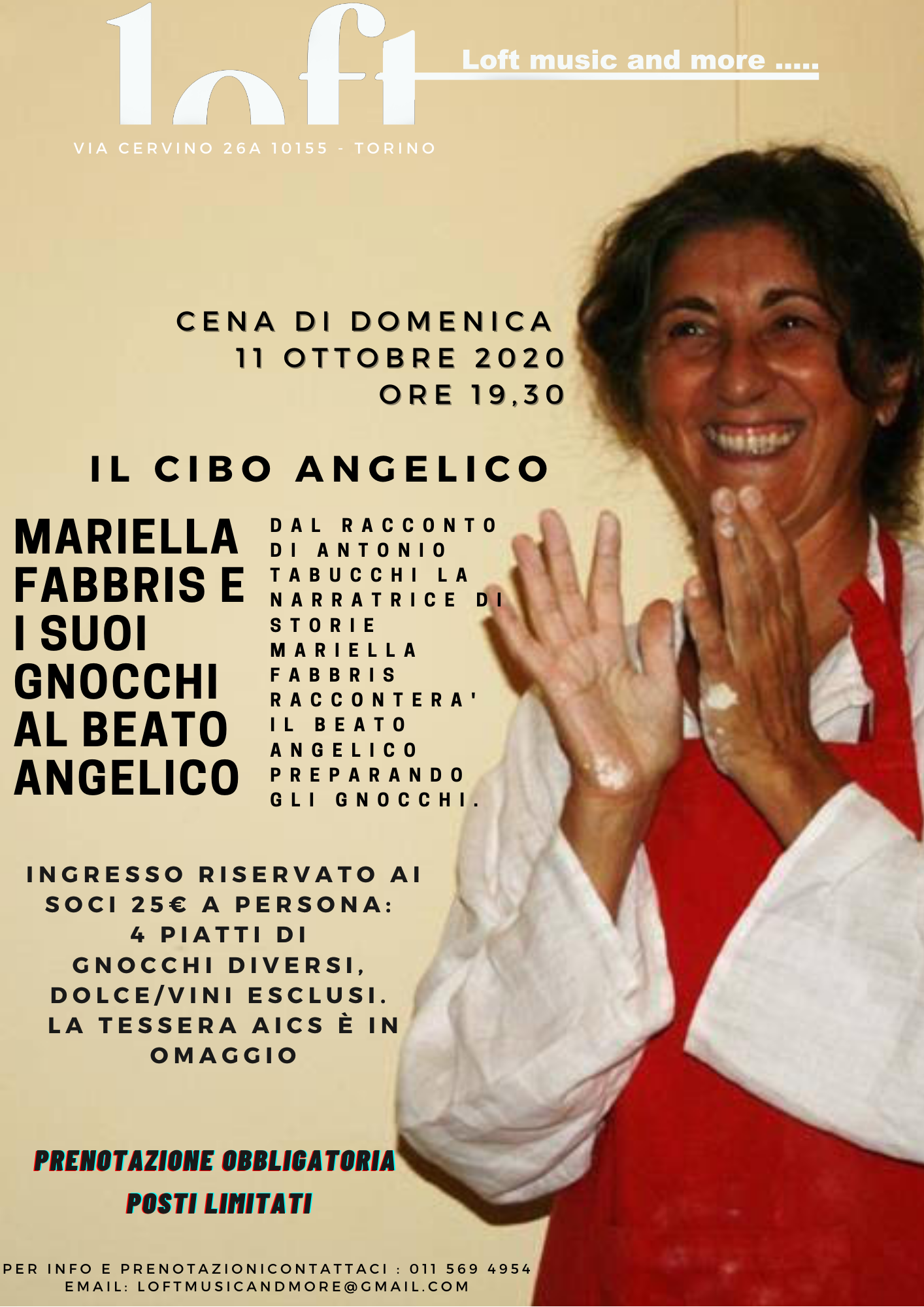 Gnocchi al Beato Angelico di Mariella Fabbris