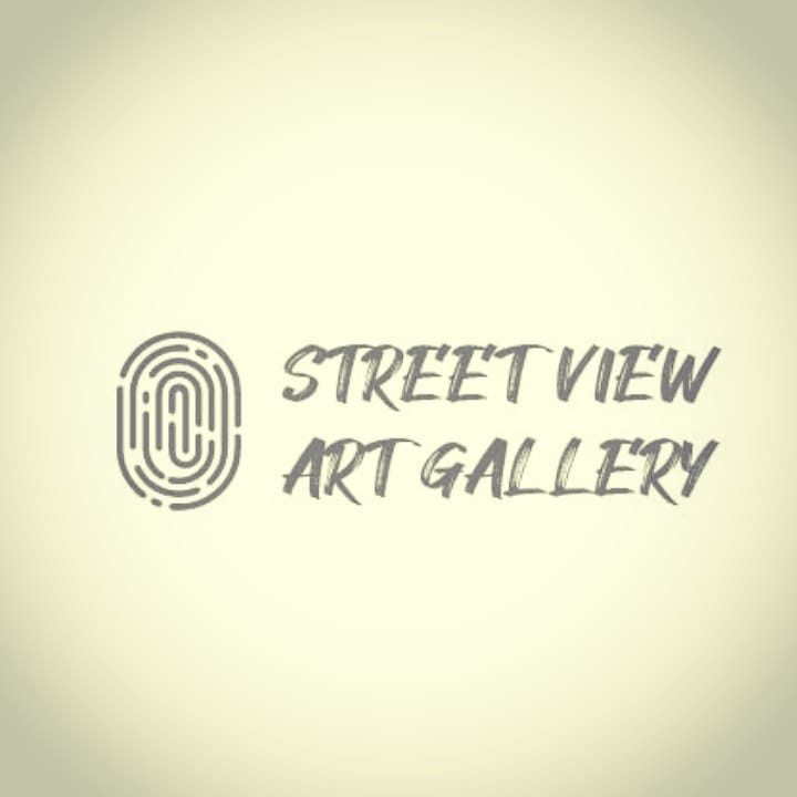 Street view art gallery - serrande d'artista con ALOHA