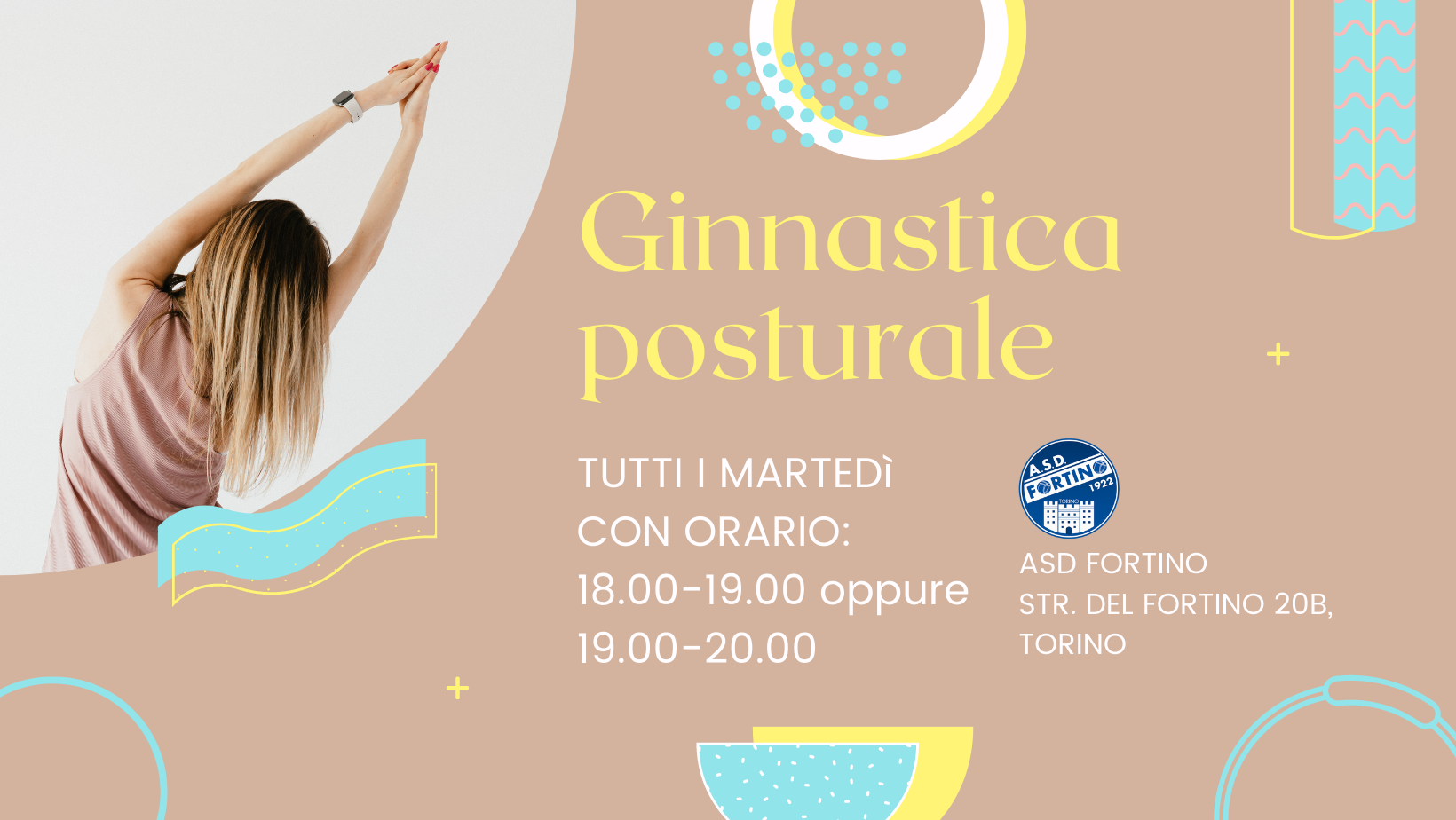 Corso di ginnastica posturale e Pilates