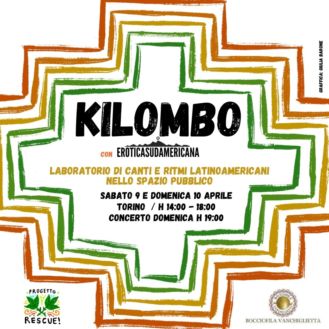 Laboratorio di canti e ritmi sudamericani KILOMBO