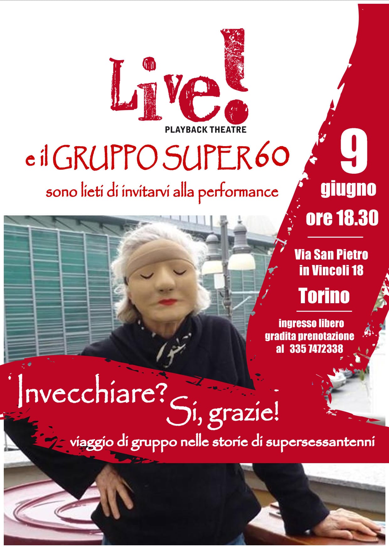 Invecchiare? Si grazie - performance teatrale