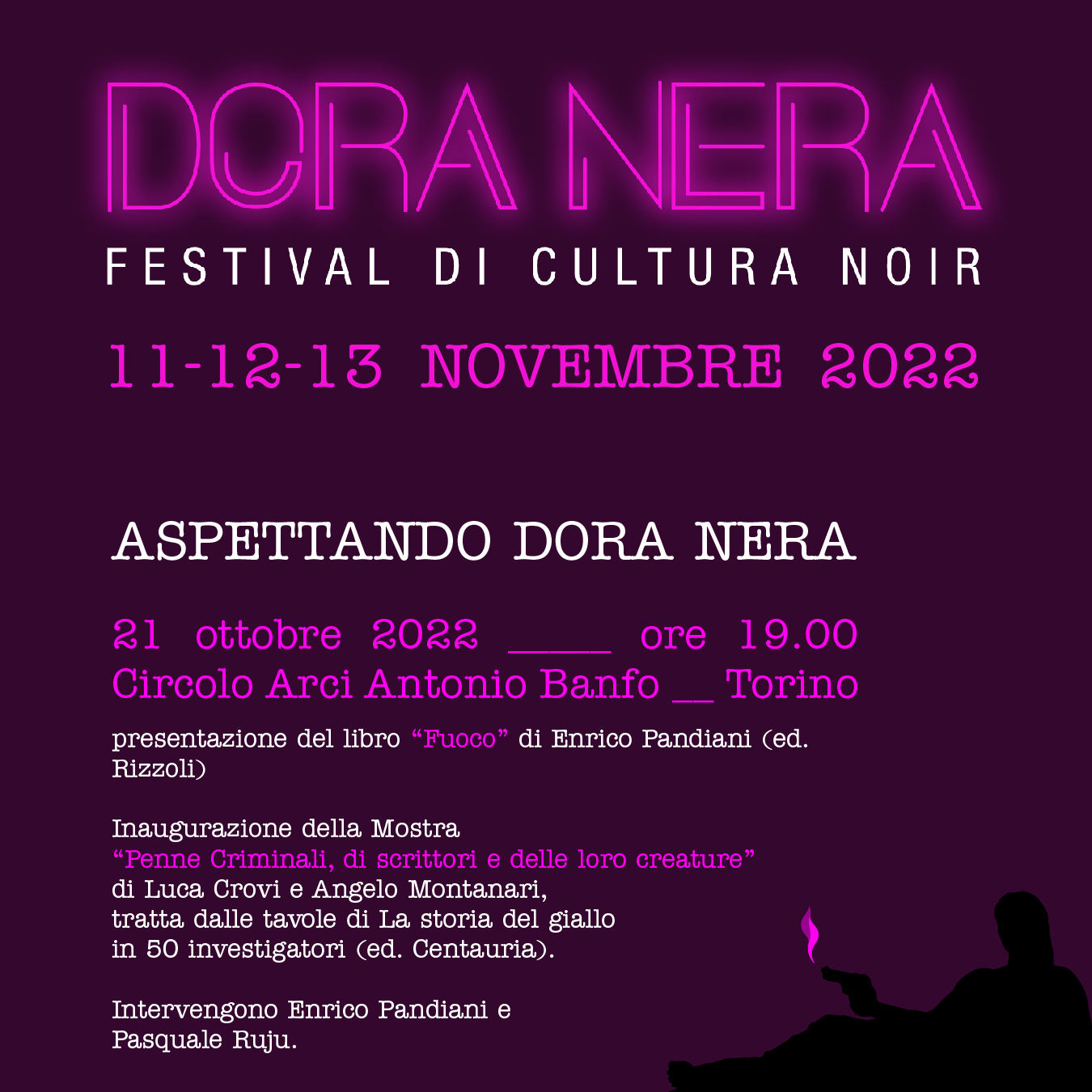 Aspettando Dora Nera : incontro con lo scrittore Enrico Pandiani