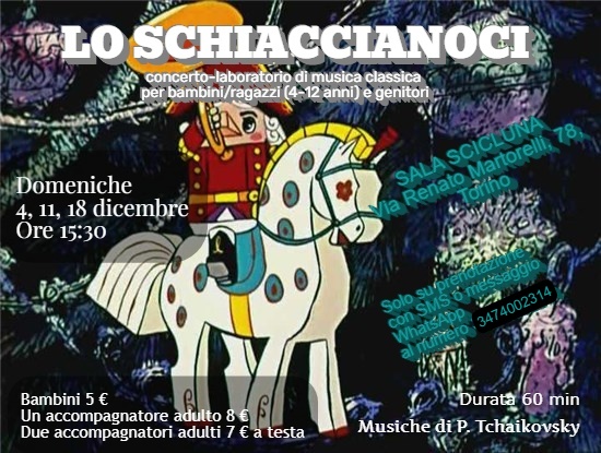 LO SCHIACCIANOCI | Concerto-Laboratorio di musica classica per grandi e piccini
