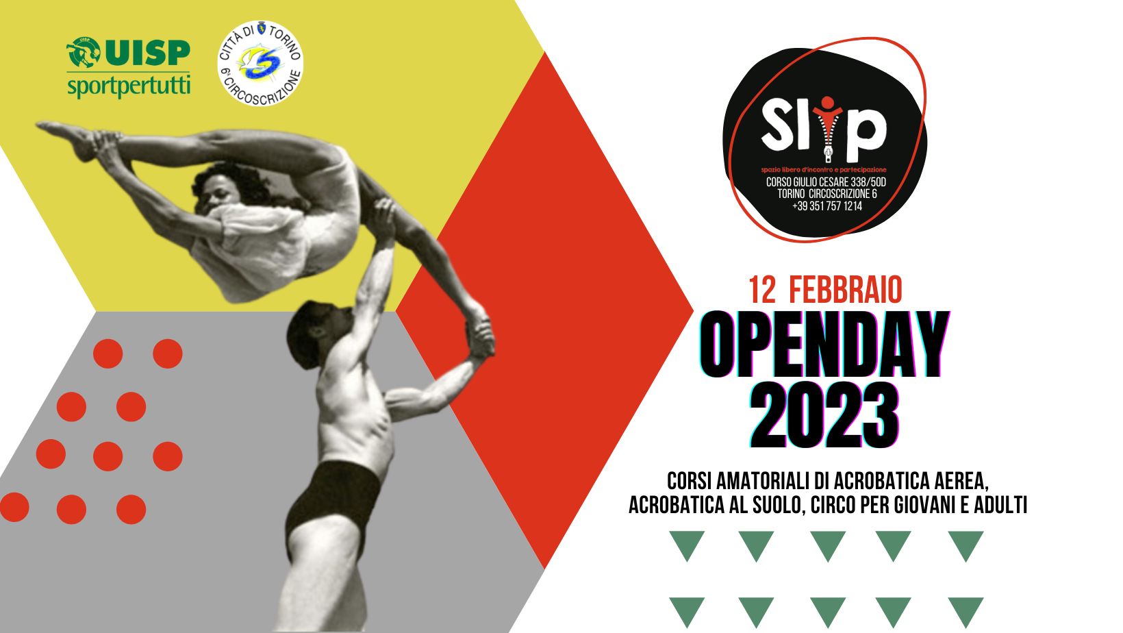 Open day SLIP - corsi di circo per giovani e adult*