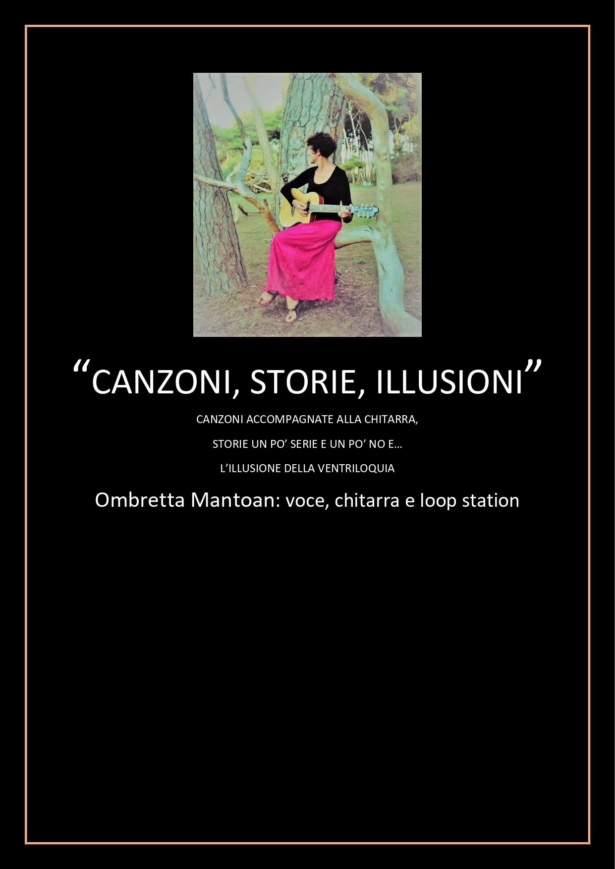 Spettacolo: Canzoni, Storie, Illusioni