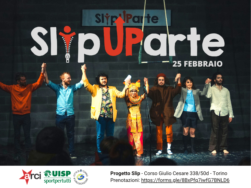 SLIPUPARTE 25 febbraio - Cabaret di Carnevale: circo-teatro contemporaneo