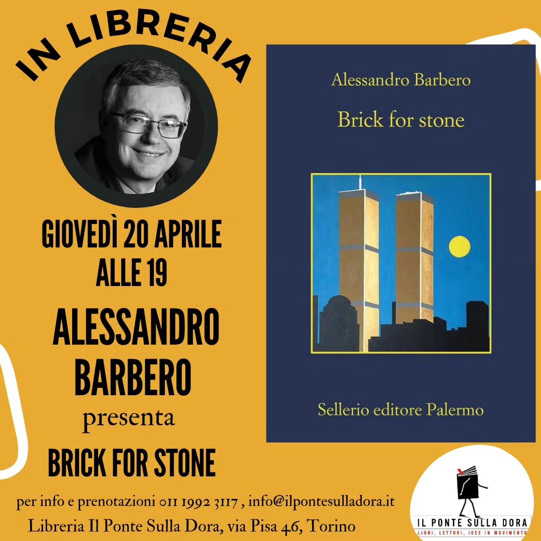 Presentazione del libro Brick for stone alla presenza di Alessandro Barbero