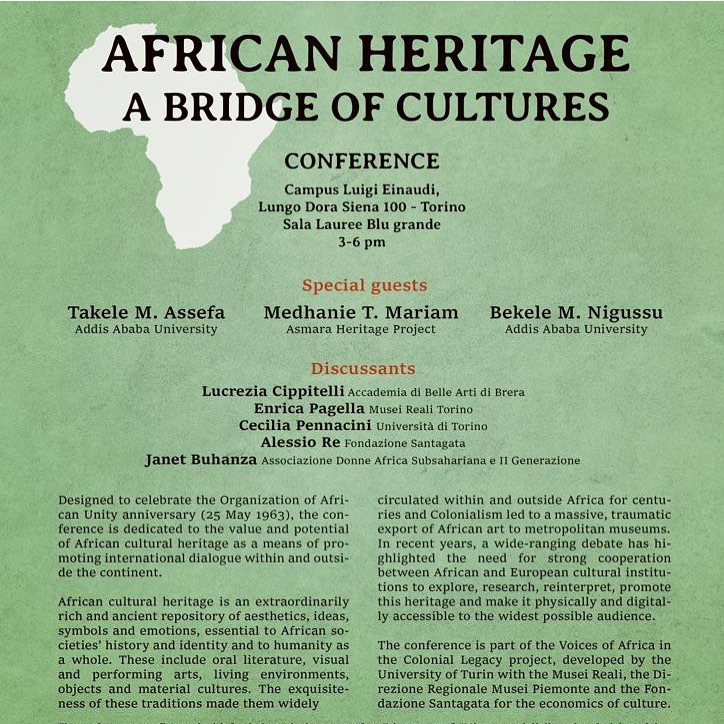 Incontro sul patrimonio culturale africano al Campus Einaudi.