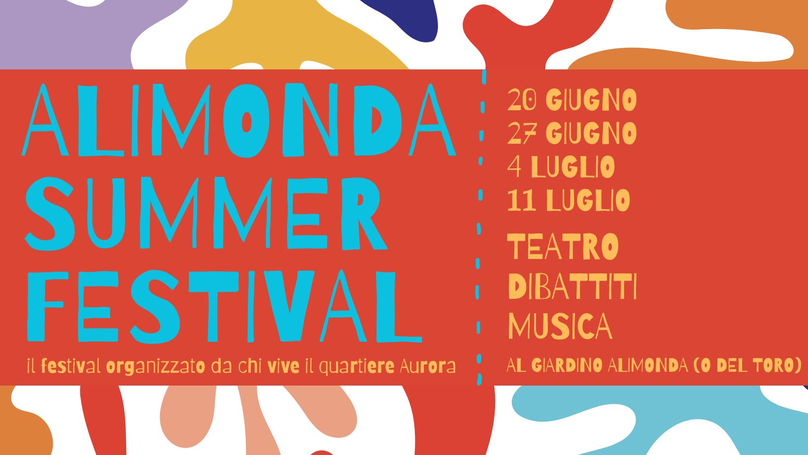 Alimonda summer festival: dibattiti e spettacoli