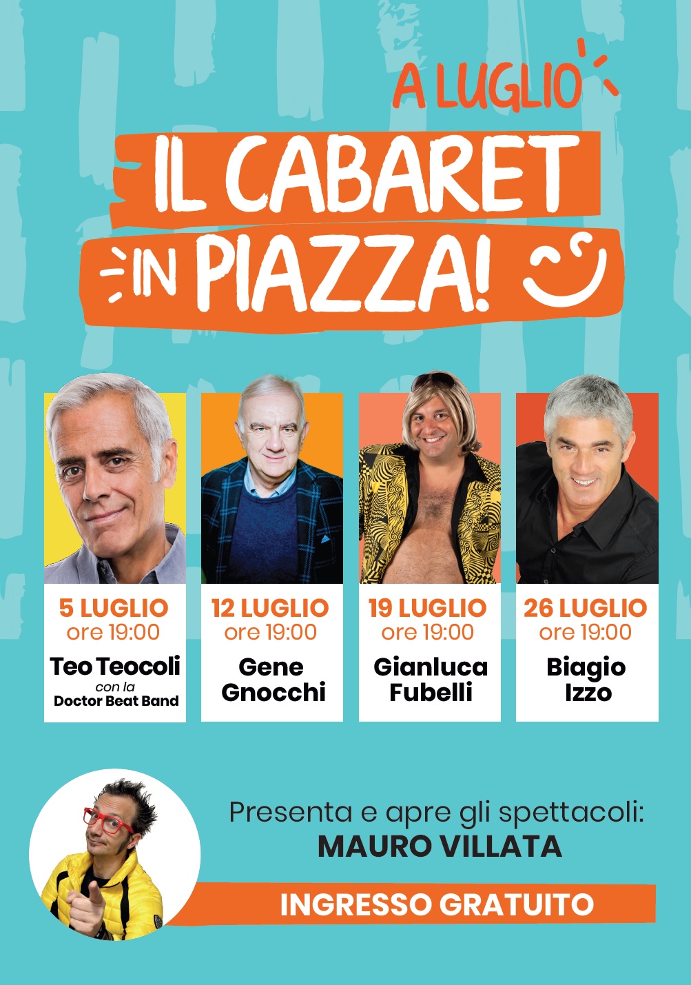 Cabaret in piazza con Biagio Izzo