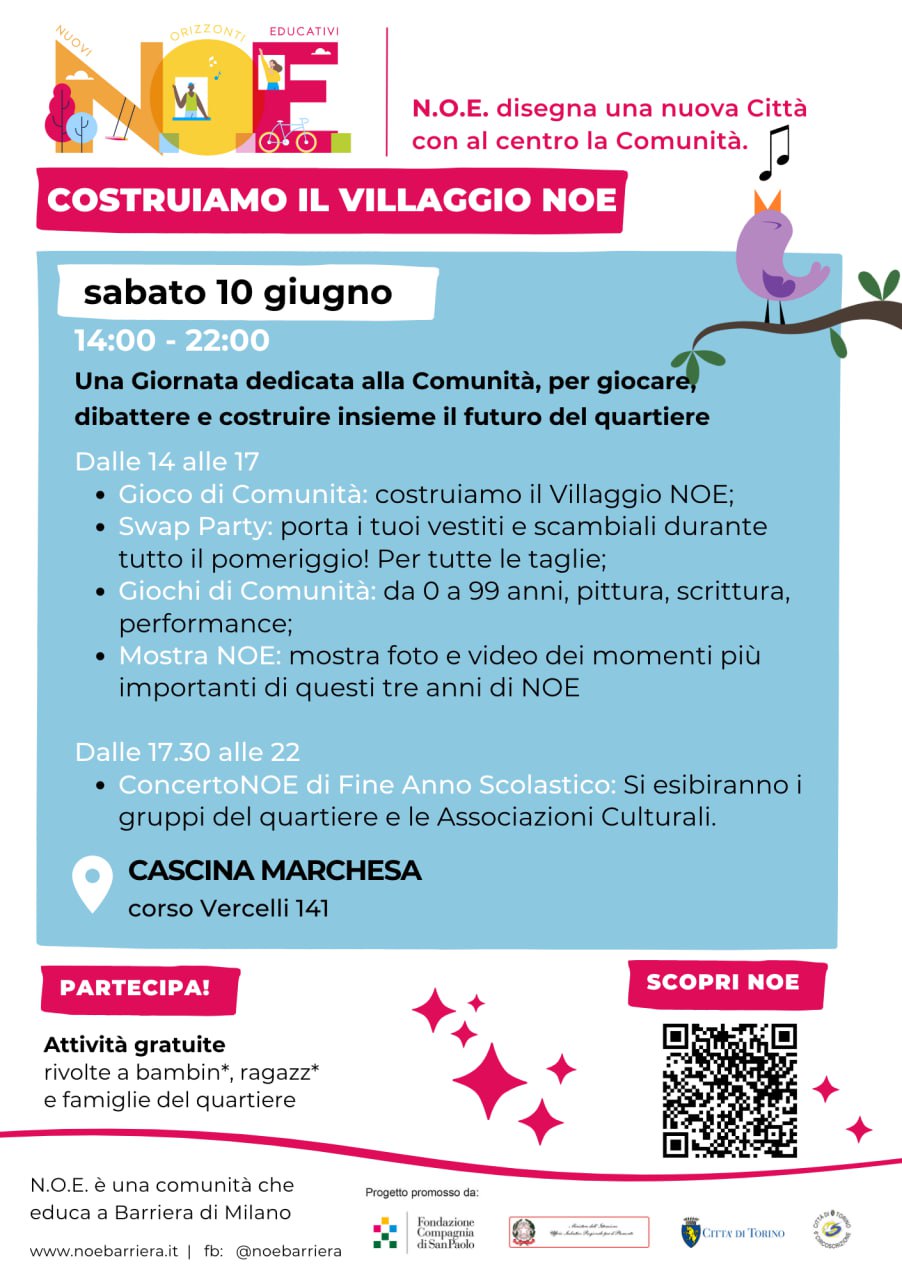 Festa di fine anno scolastico di Noè Barriera