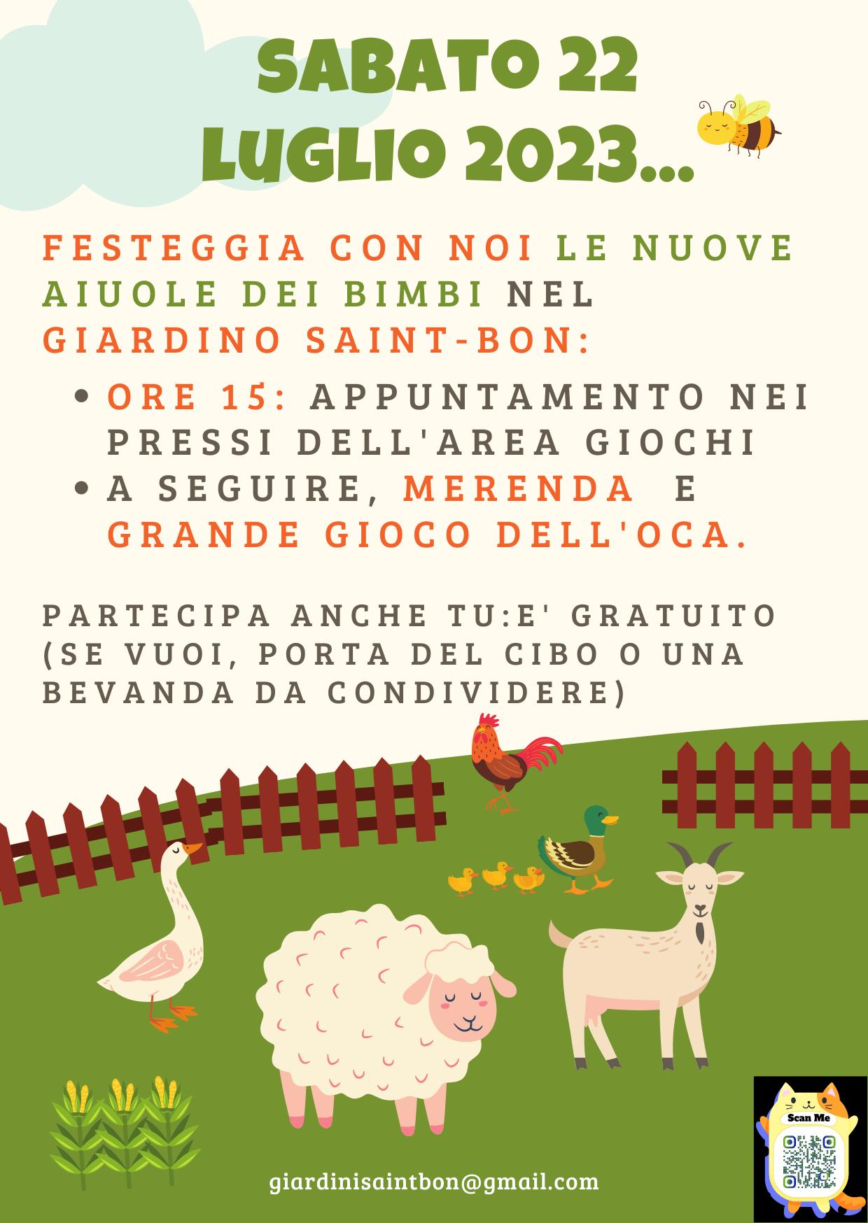 Festa al Giardino Saint-Bon