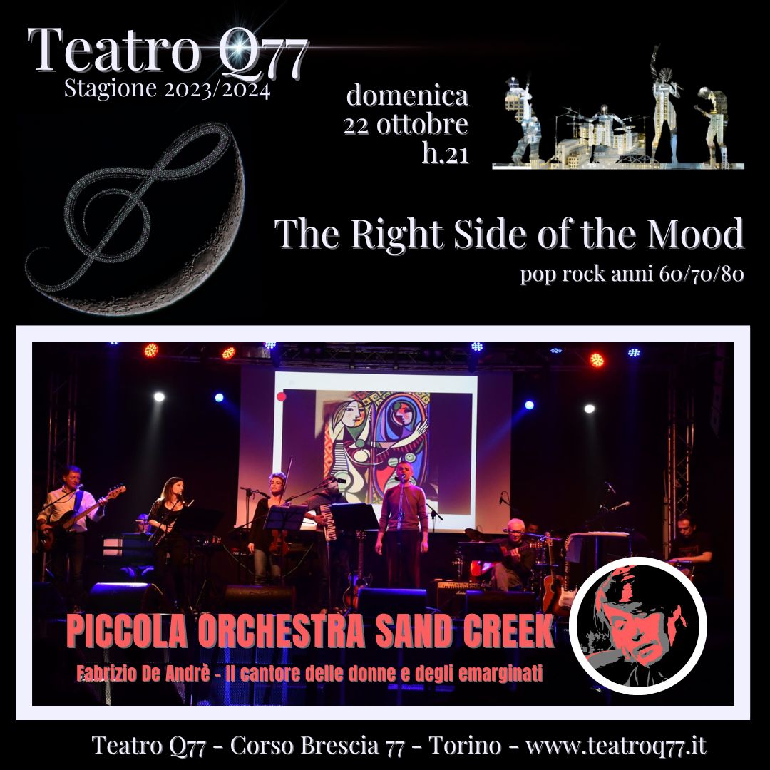 Tributo a Fabrizio De Andrè - Piccola Orchestra Sand Creek
