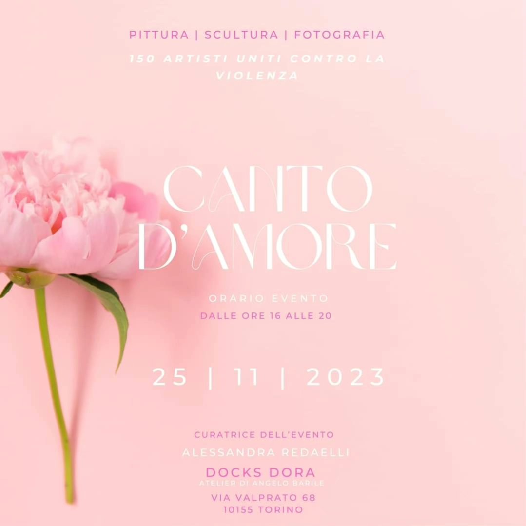 Giornata contro la violenza sulle donne: Mostra e performance "Canto d’amore"