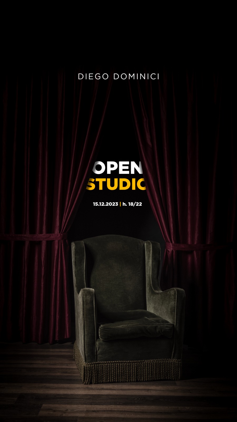 Open Studio - visita allo spazio e alle opere del fotografo Diego Dominici