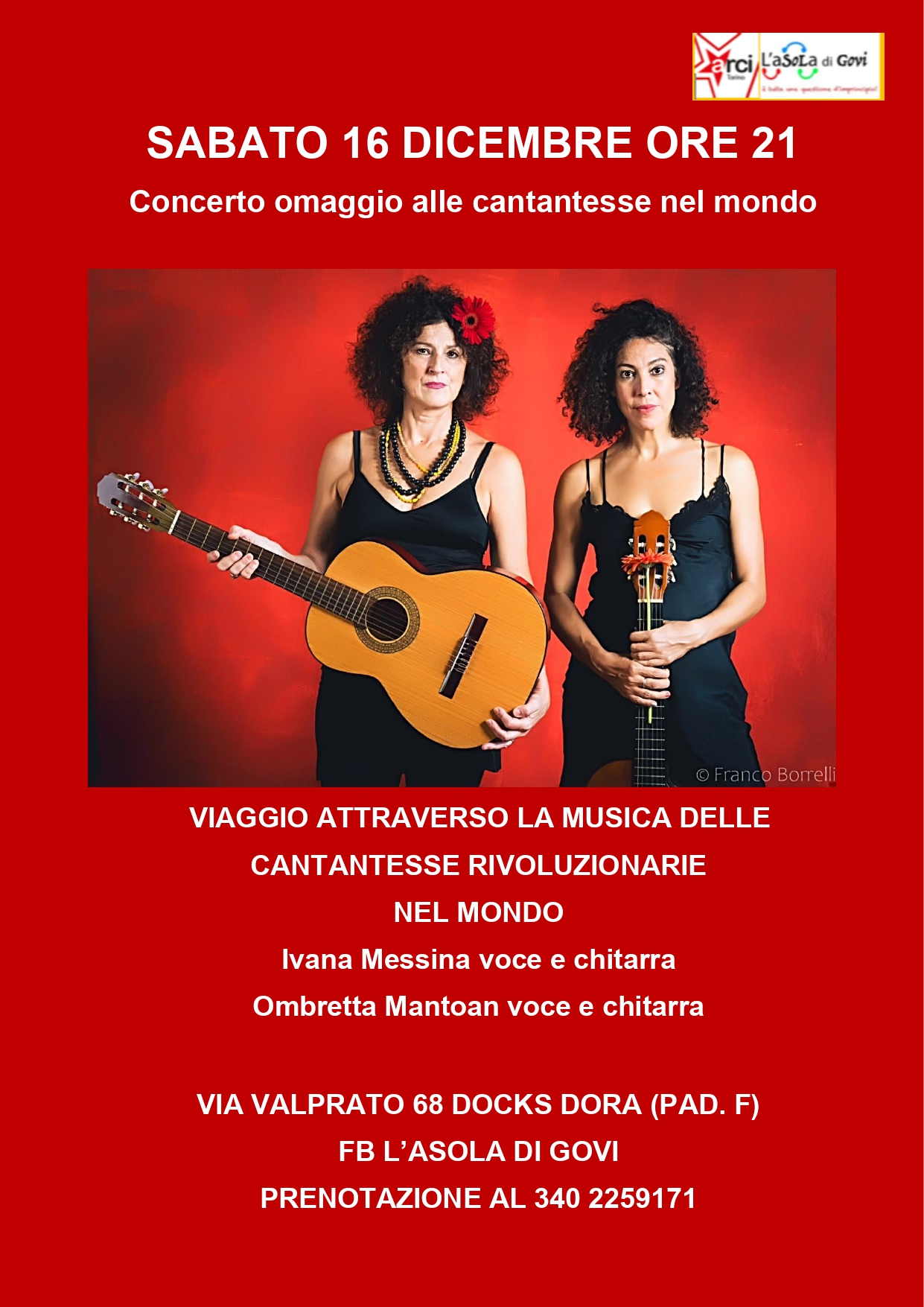 LALLALALLA Concerto dedicato alle cantautrici