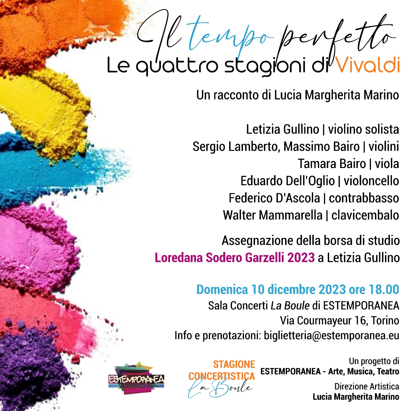 Il Tempo Perfetto: concerto narrazione dedicato a Vivaldi