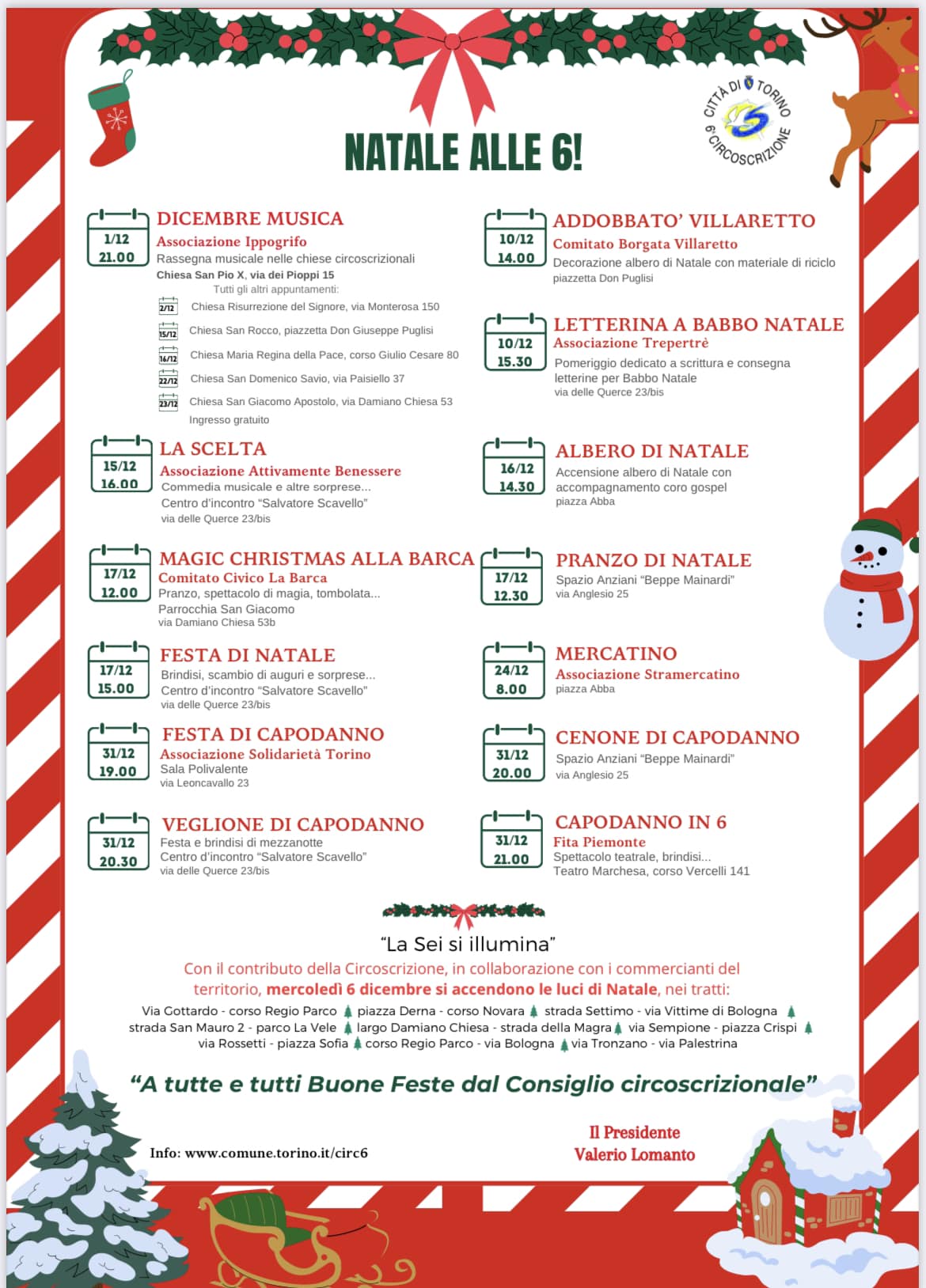 Natale in circoscrizione 6!