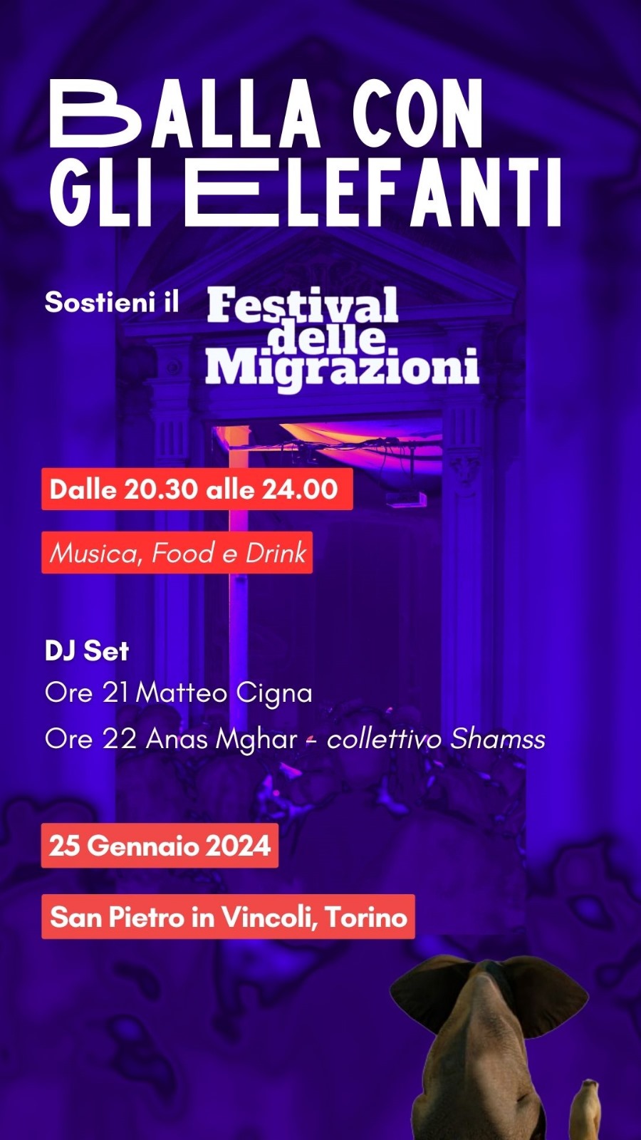 BALLA CON GLI ELEFANTI - Festival delle Migrazioni