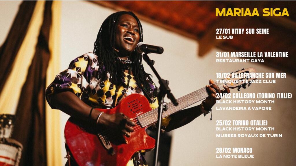 mariaa Siga copertina al Black History Month a Torino