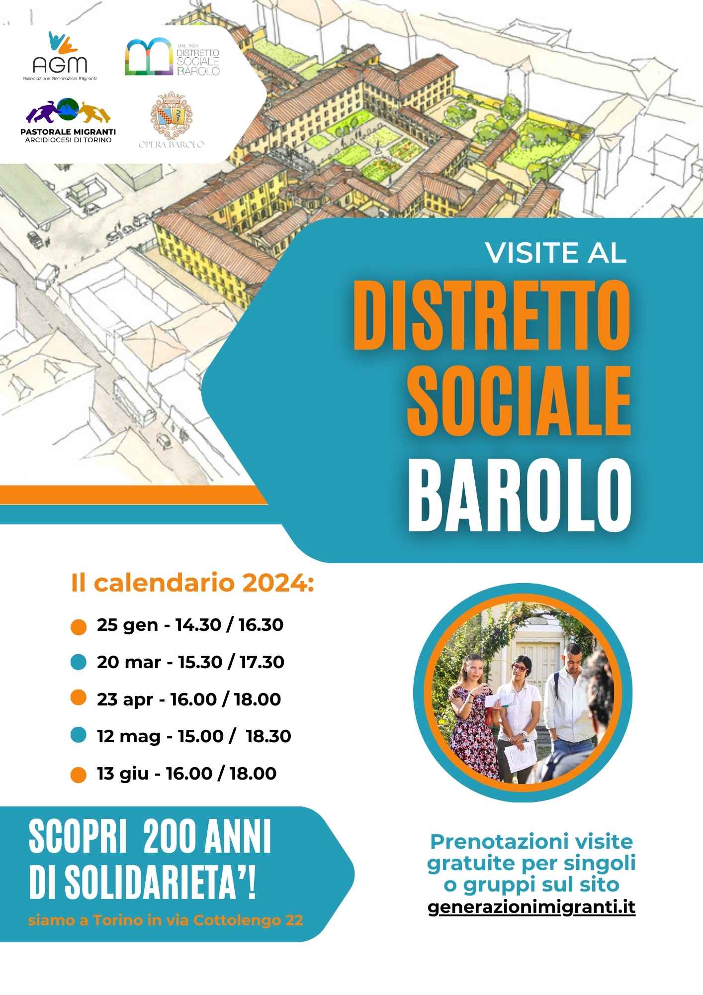 Visite culturali al Distretto Sociale Barolo