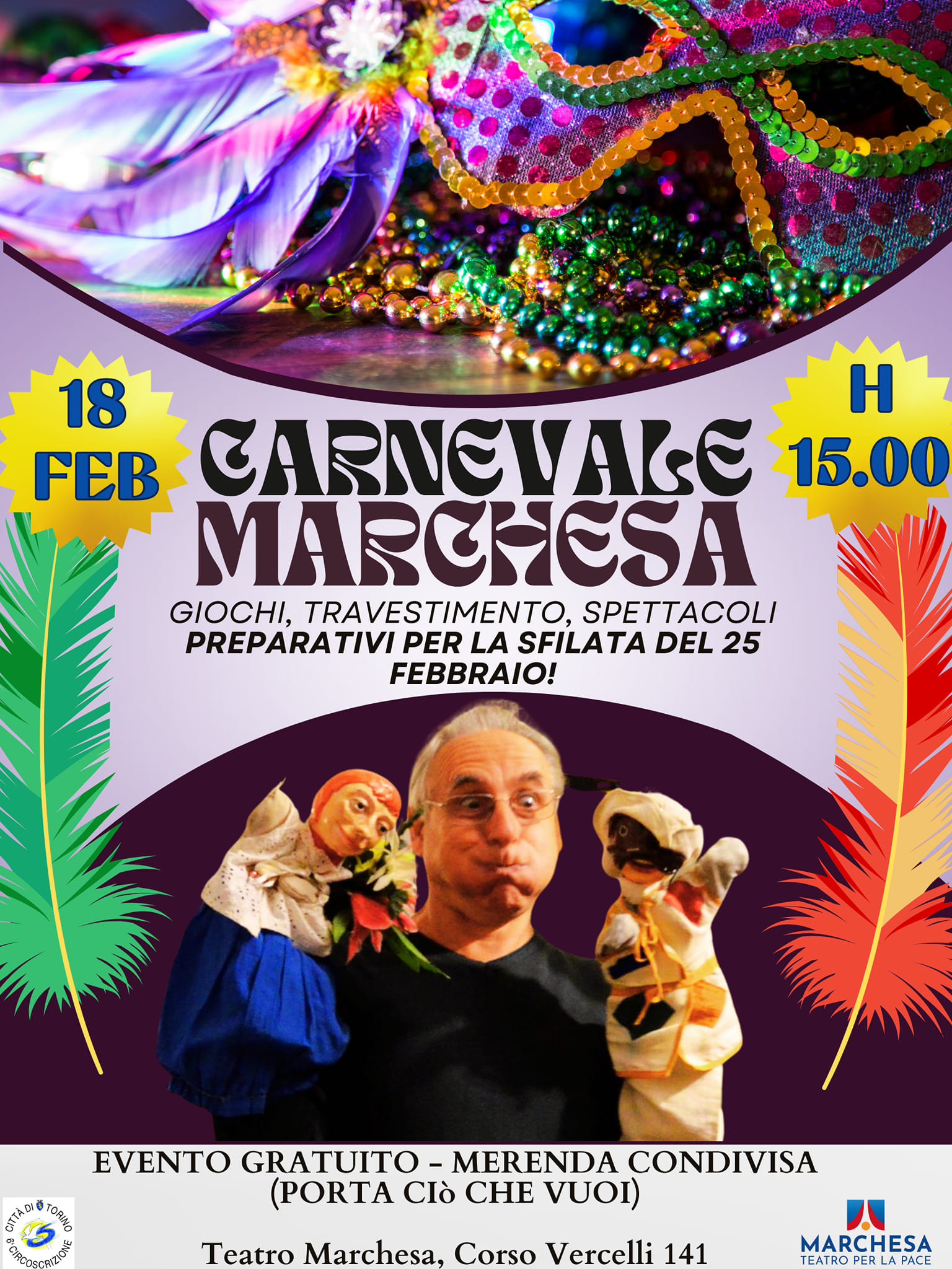 Carnevale in Cascina Marchesa
