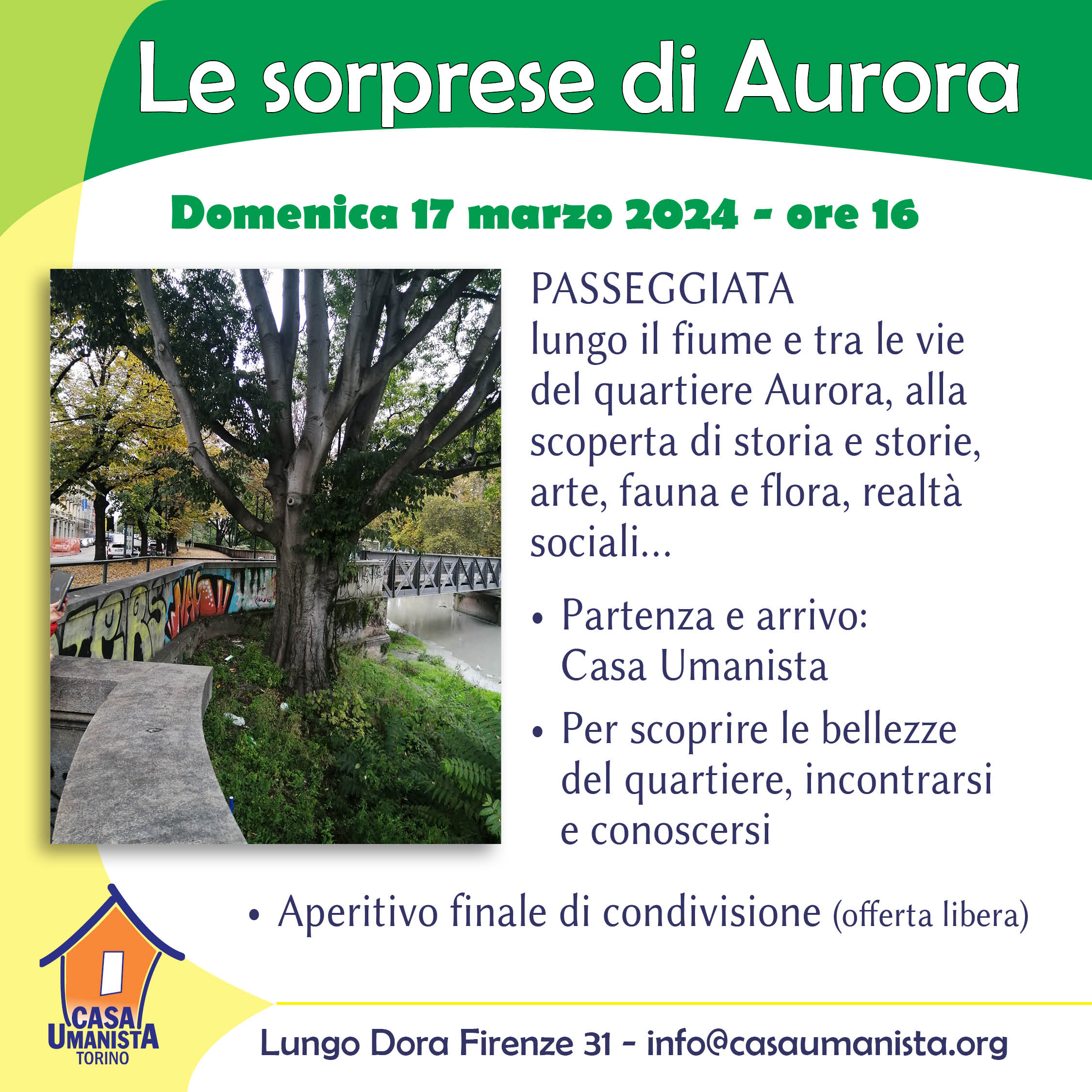 Passeggiata "Le sorprese di Aurora"