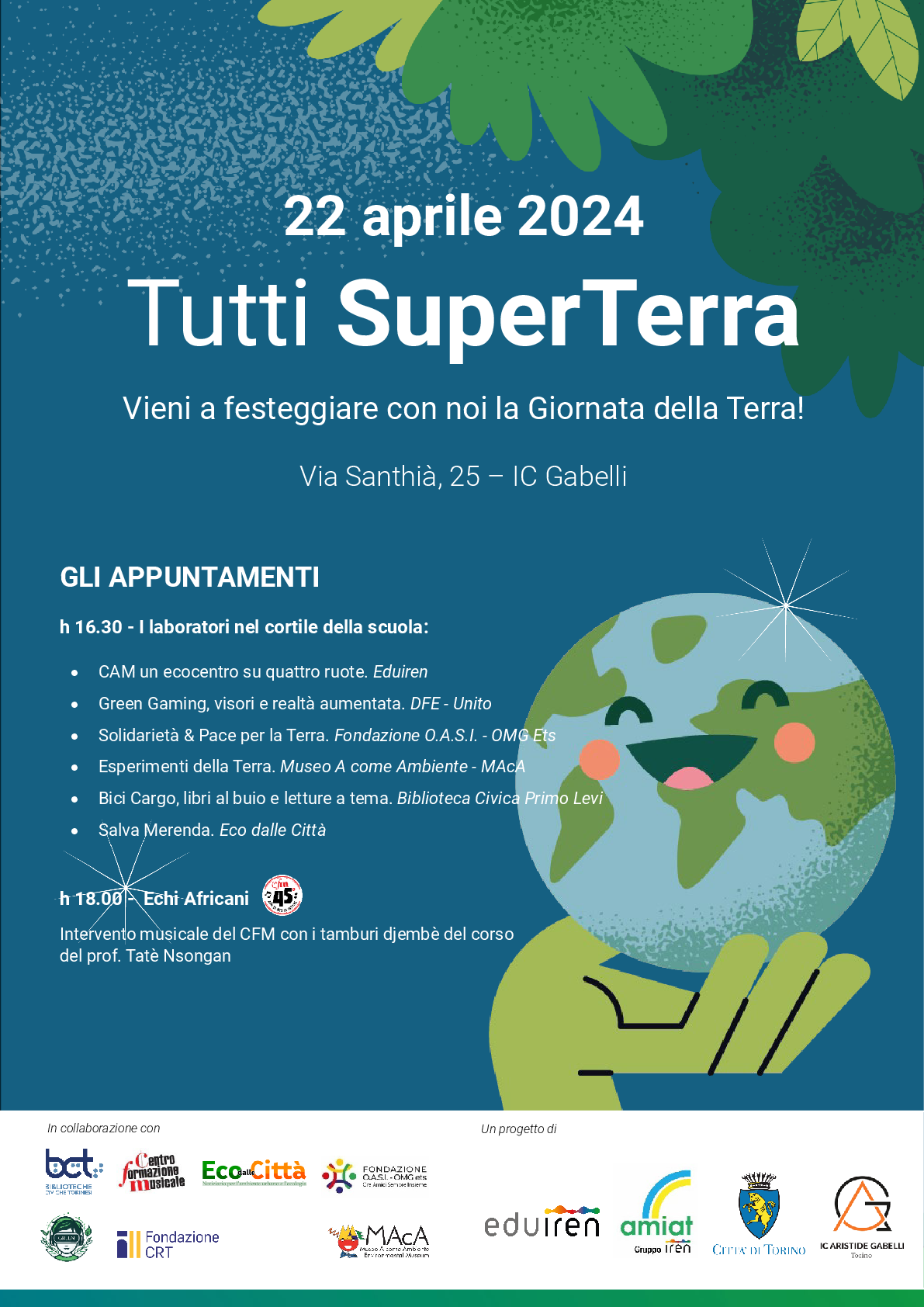 Giornata della terra: Tutti SuperTerra!