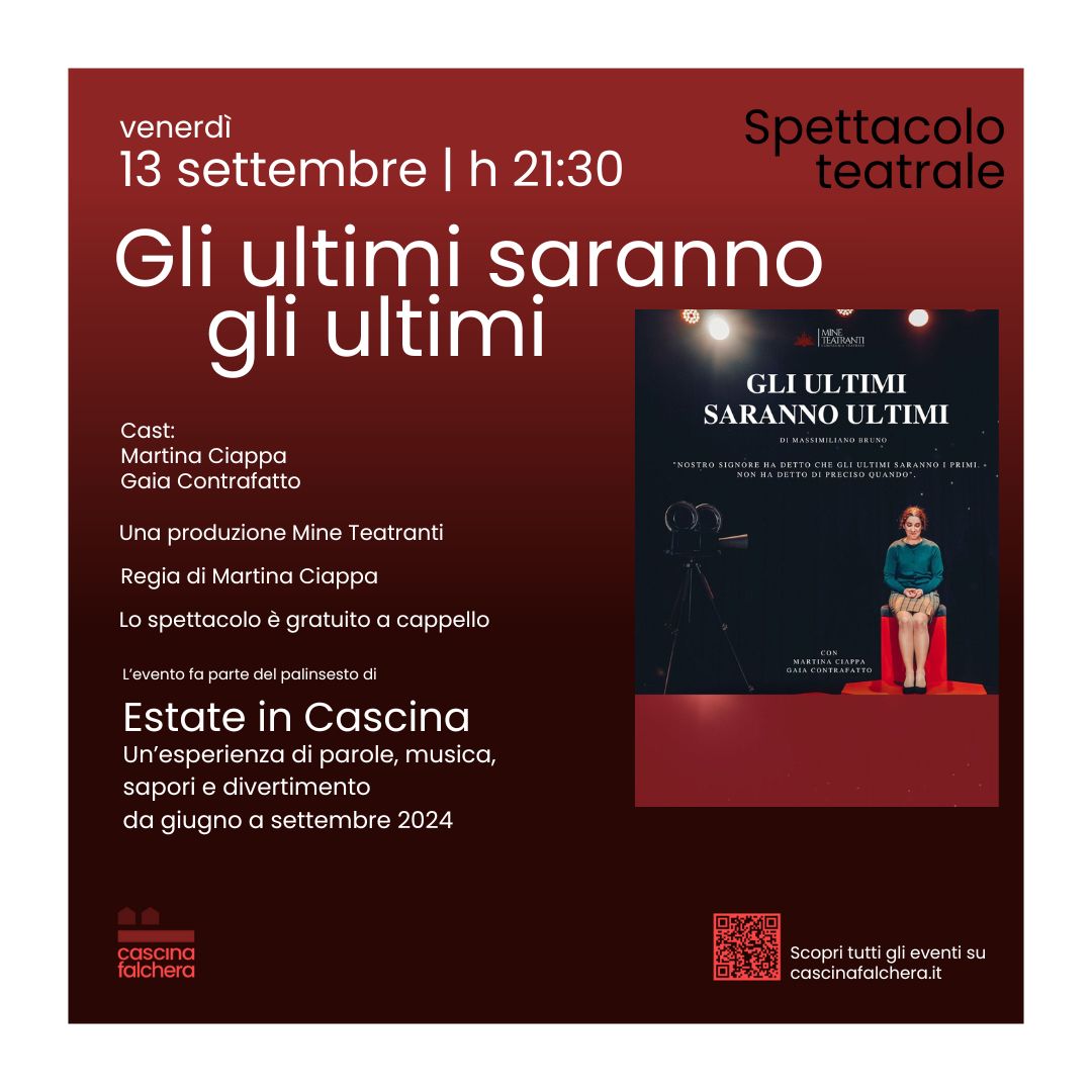 Teatro Gli ultimi saranno ultimi