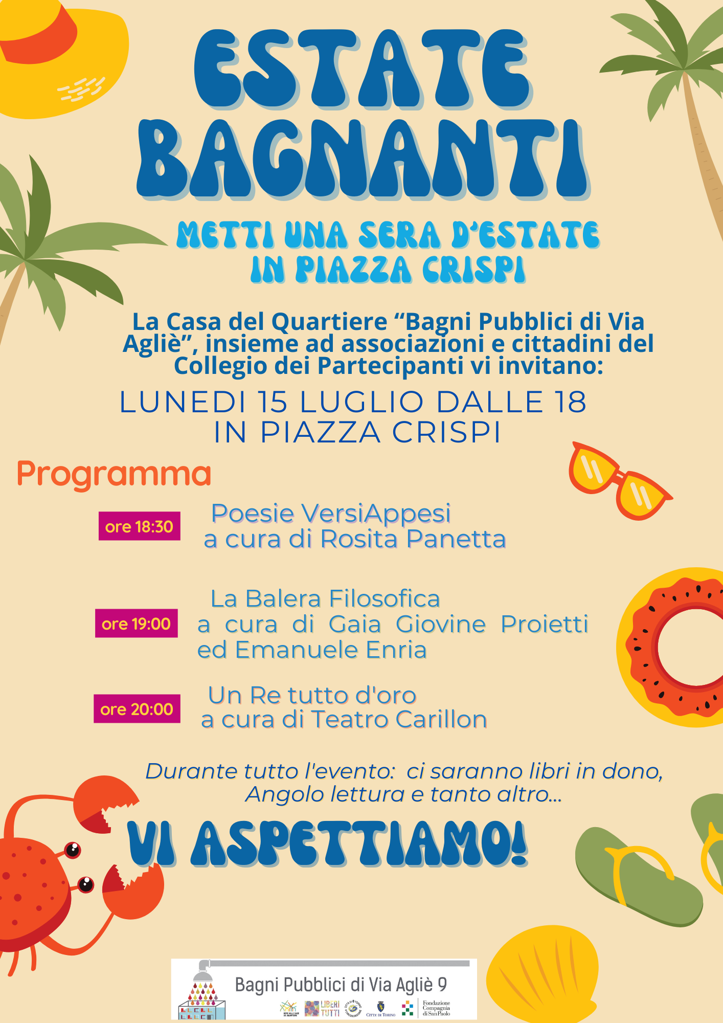 ESTATE BAGNANTI - una sera d'estate in Piazza Crispi