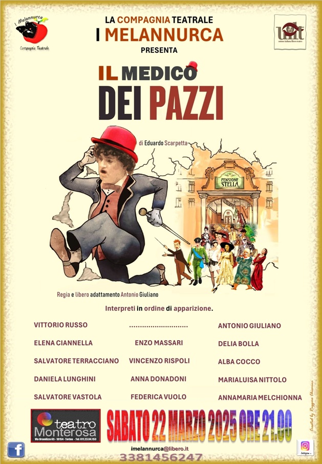Teatro napoletano: IL MEDICO DEI PAZZI