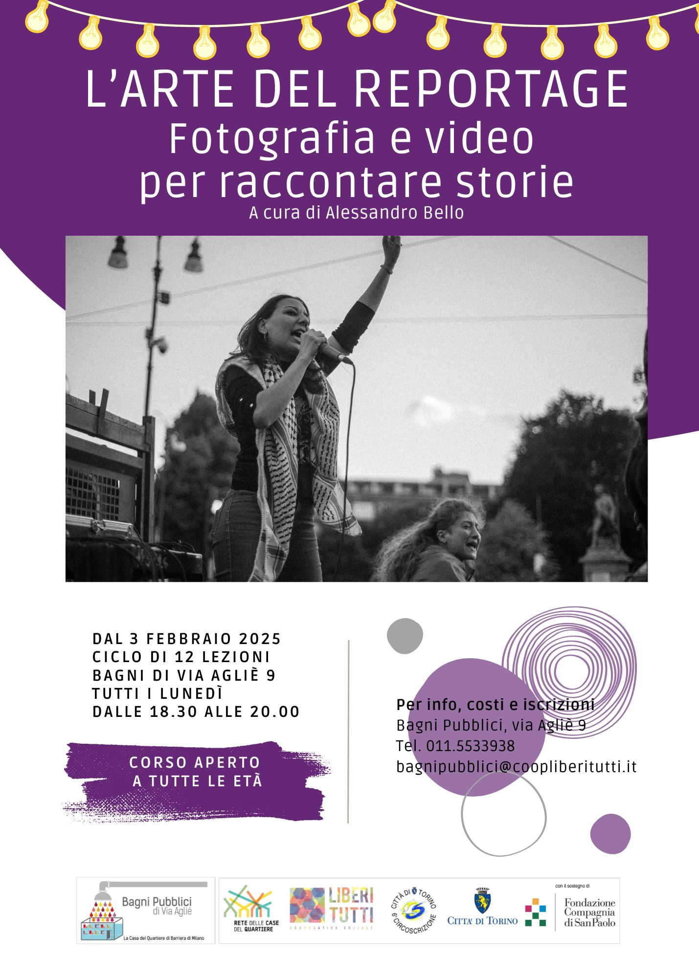 Corso di fotografia L'arte del reportage