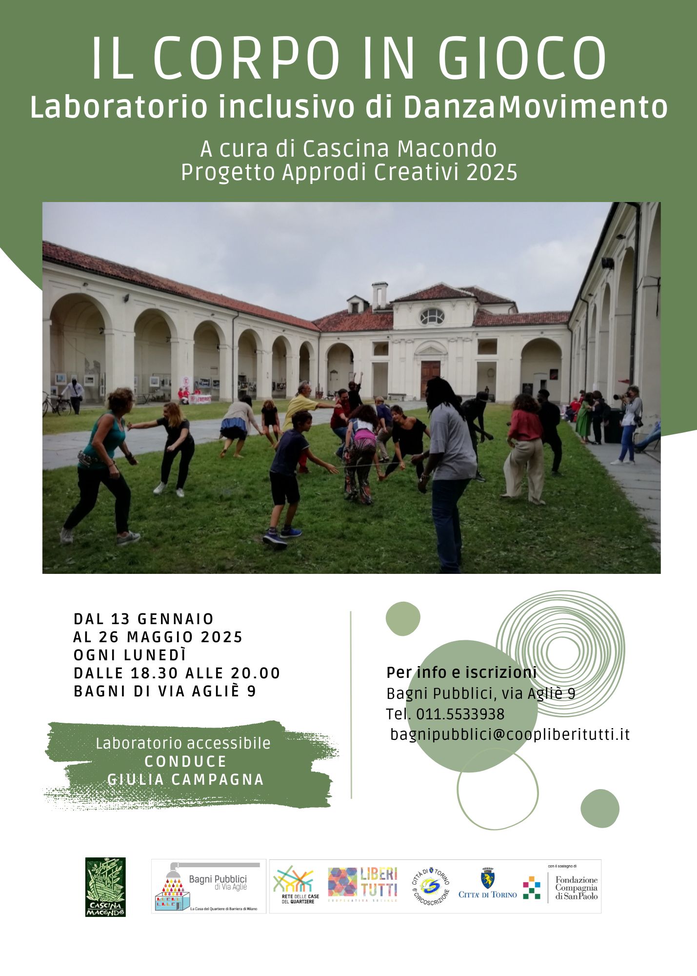 Laboratorio di danza-movimento Il corpo in gioco