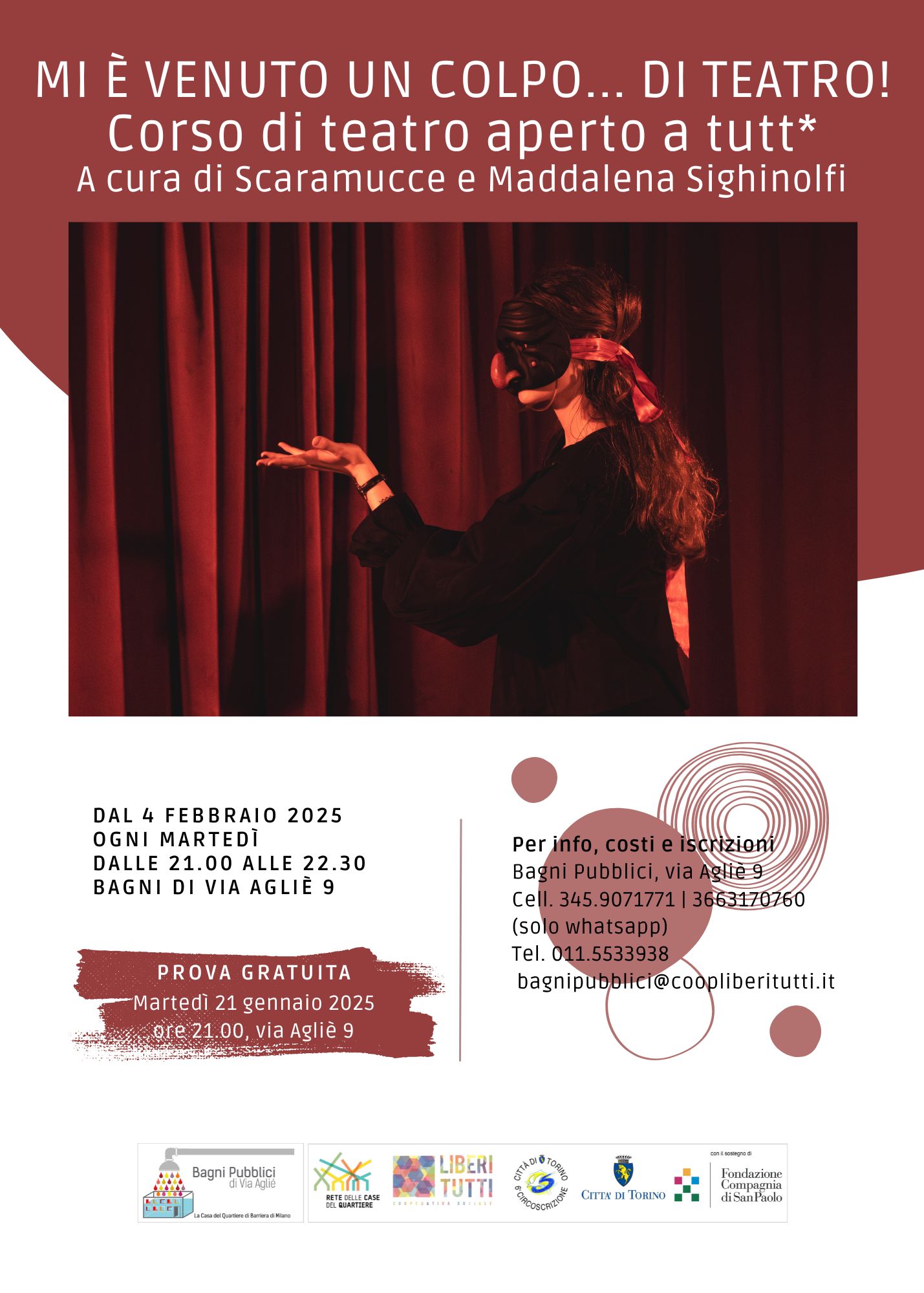 Corso di teatro Mi è venuto un colpo di teatro
