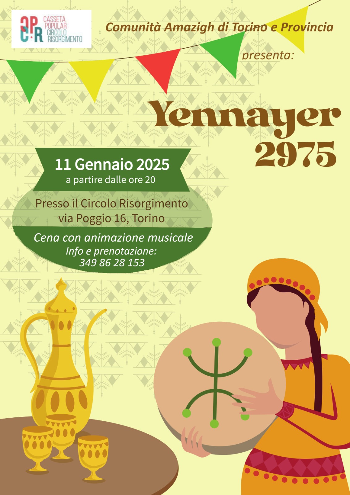 Capodanno Berbero (Amazigh) 2025 - Yennayer 2975