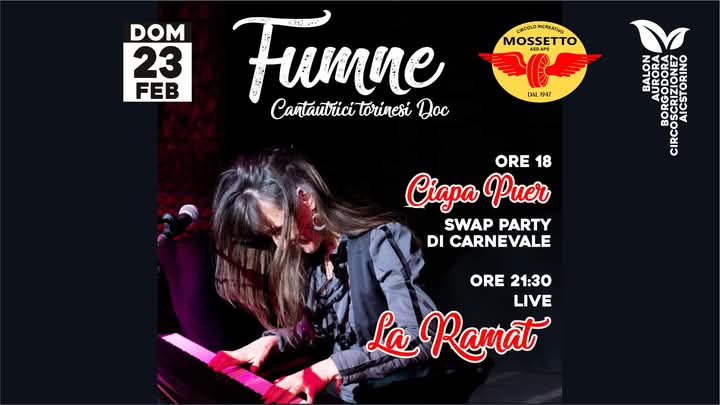 Fumne, cantautrici piemontesi doc concerto La Ramat