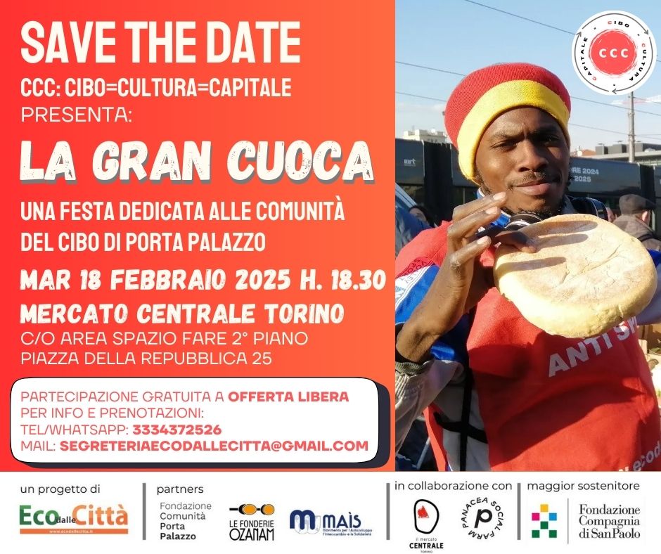 La Gran Cuoca - una festa dedicata alle comunità del cibo di Porta Palazzo