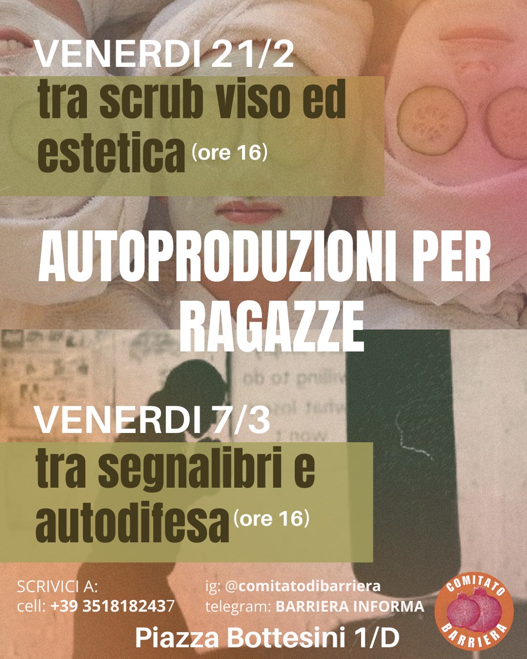 Incontri di autoproduzioni per ragazze - tra cosmetica ed estetica