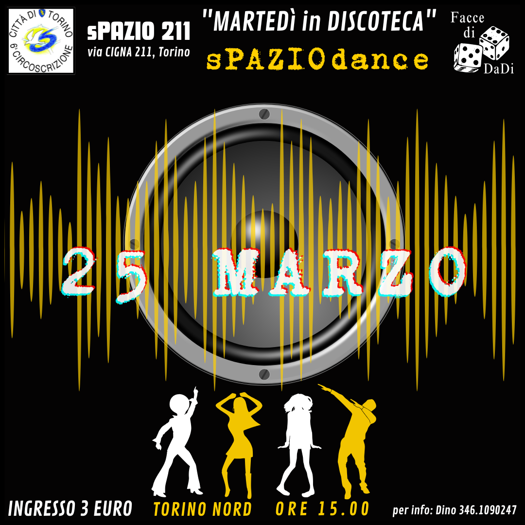 MARTEDI' in DISCOTECA - sPAZIOdance