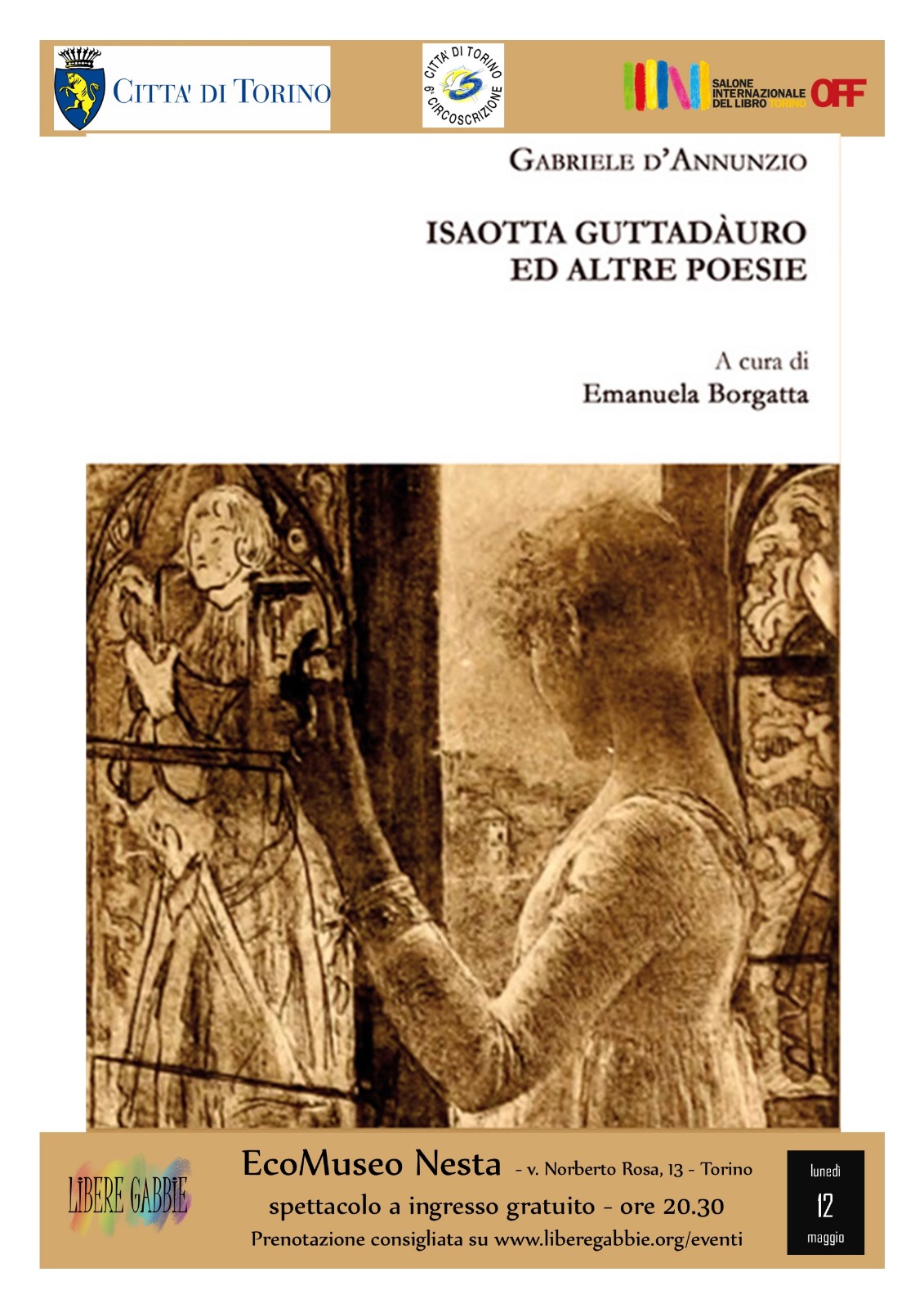 Salone del libro OFF: Isaotta Guttadàuro ed altre poesie
