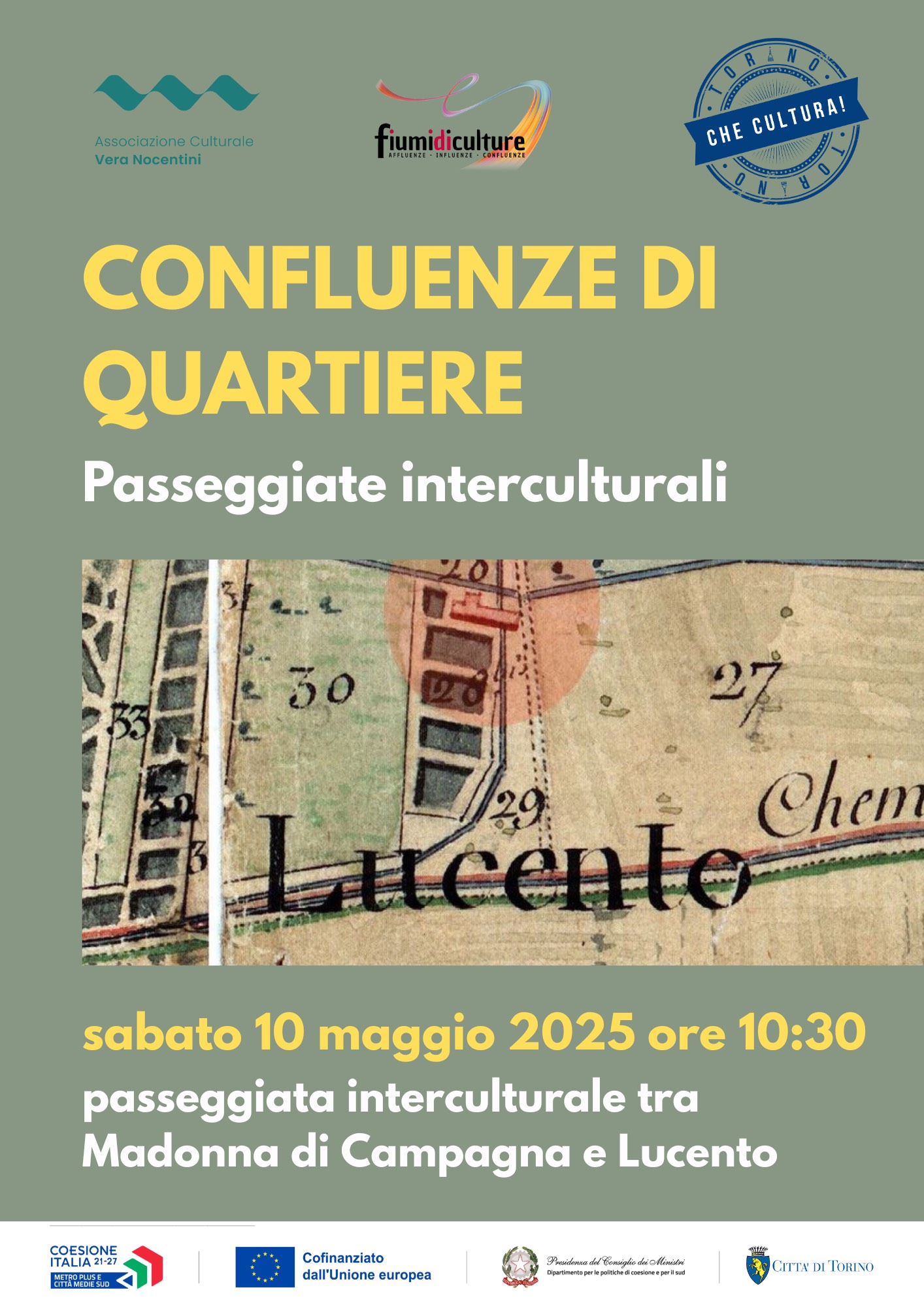 Confluenze di quartiere: passeggiata interculturale tra Lucento e Madonna di Campagna