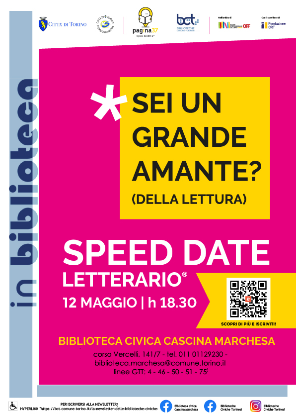 Sei un grande amante (della letteratura)? Speed date letterario