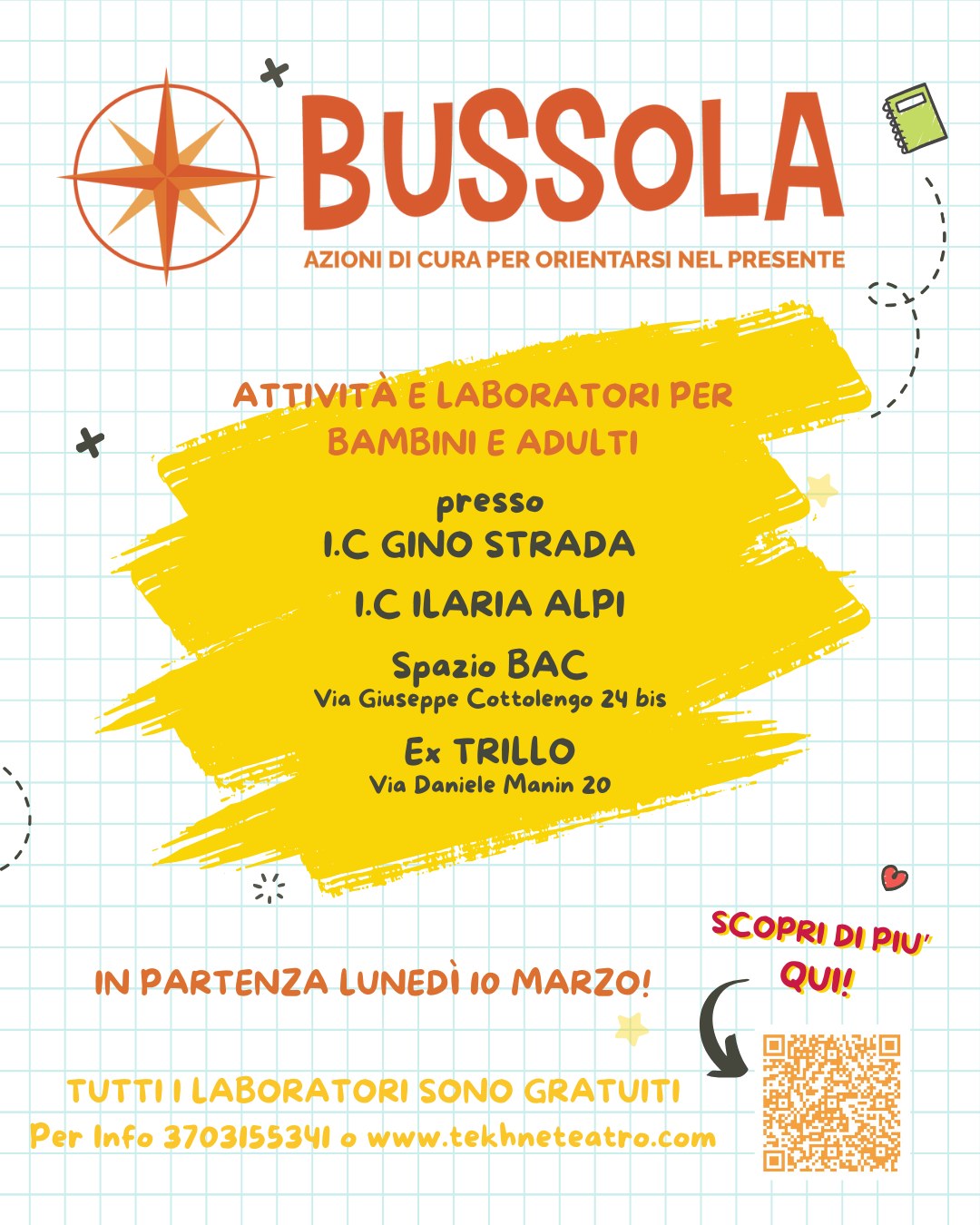 DANZA – Scuola Fontana - Laboratorio di danza educativa e di comunità per per bambine/i dai 6 agli 11 anni