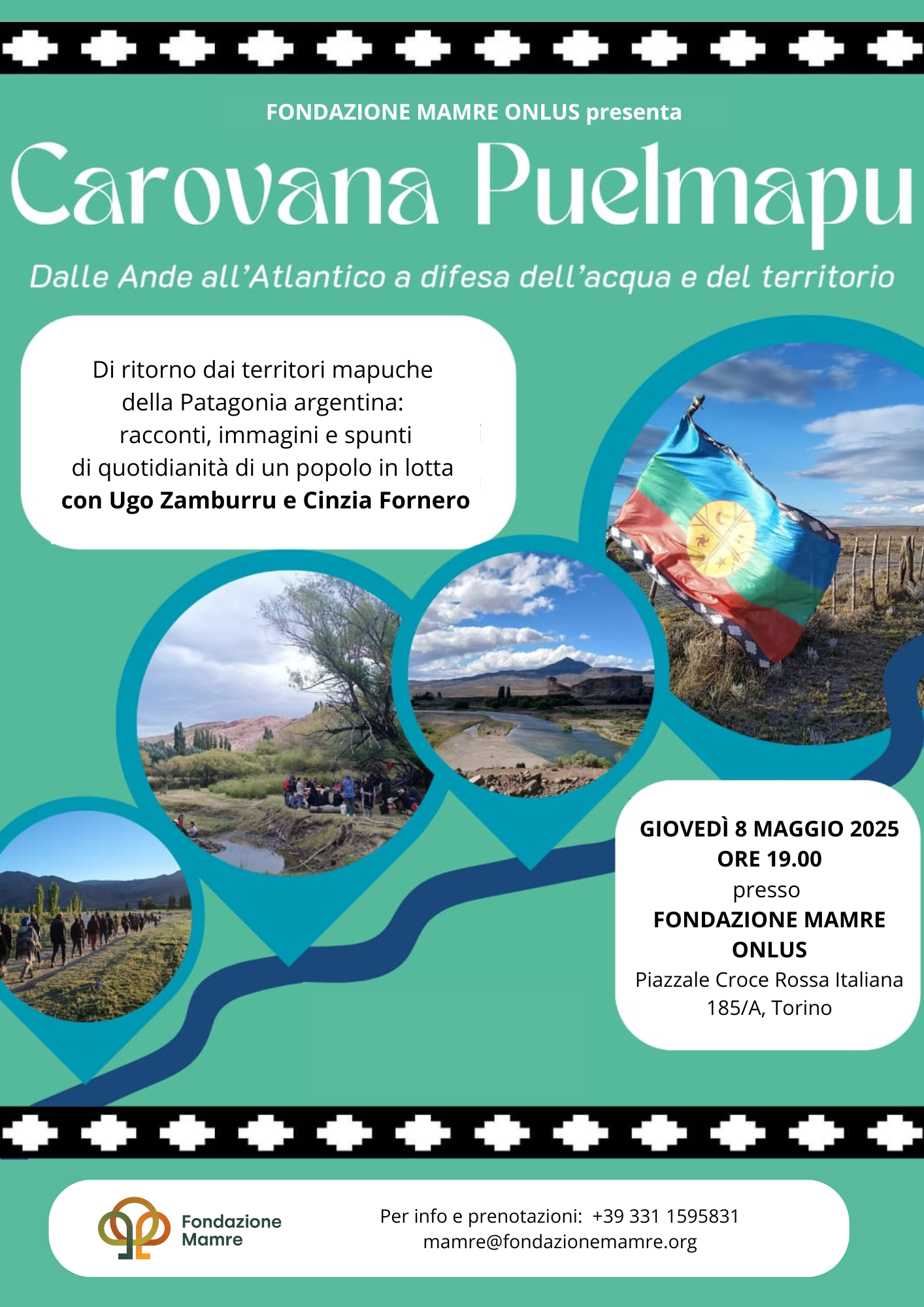 Incontro con la CAROVANA PUELMAPU dall'Argentina