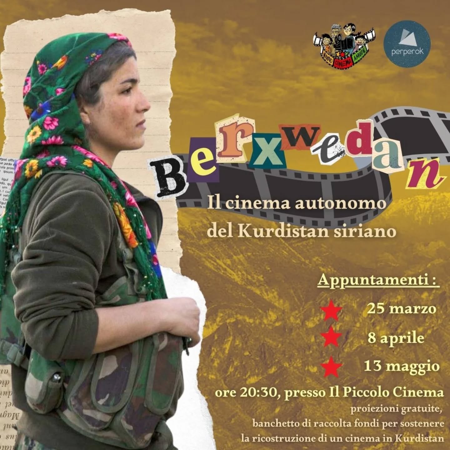 Rassegna berxwedan: il cinema autonomo del Kurdistan siriano