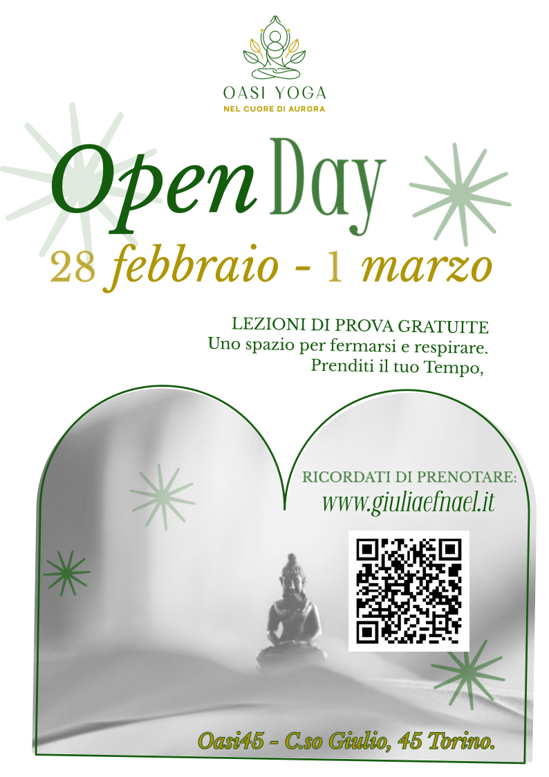 Open day ad OASI YOGA